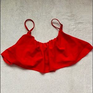 ⚡️red bikini top !
